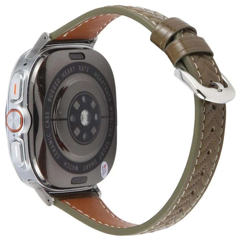Sehr Angenehm Samsung Galaxy Watch Ultra 47mm Echtes Leder Armband