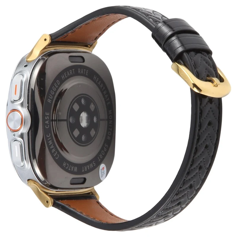 Sehr Angenehm Samsung Galaxy Watch Ultra 47mm Echtes Leder Armband