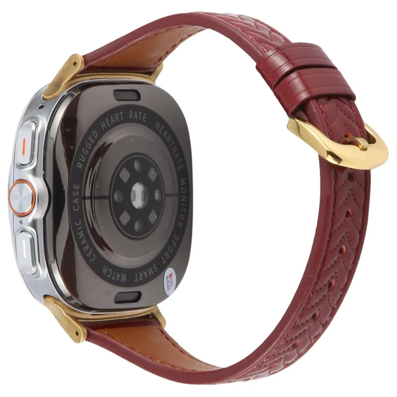 Sehr Angenehm Samsung Galaxy Watch Ultra 47mm Echtes Leder Armband