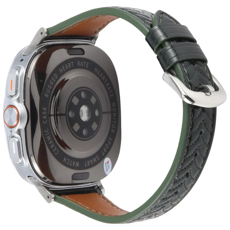 Sehr Angenehm Samsung Galaxy Watch Ultra 47mm Echtes Leder Armband