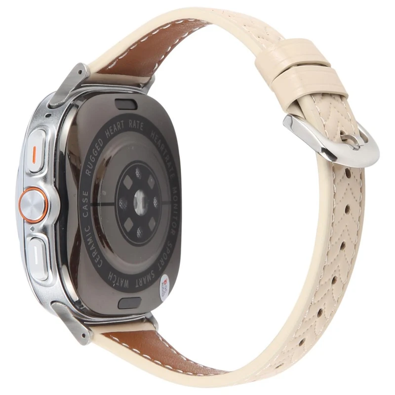 Sehr Angenehm Samsung Galaxy Watch Ultra 47mm Echtes Leder Armband