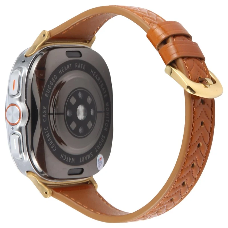 Sehr Angenehm Samsung Galaxy Watch Ultra 47mm Echtes Leder Armband