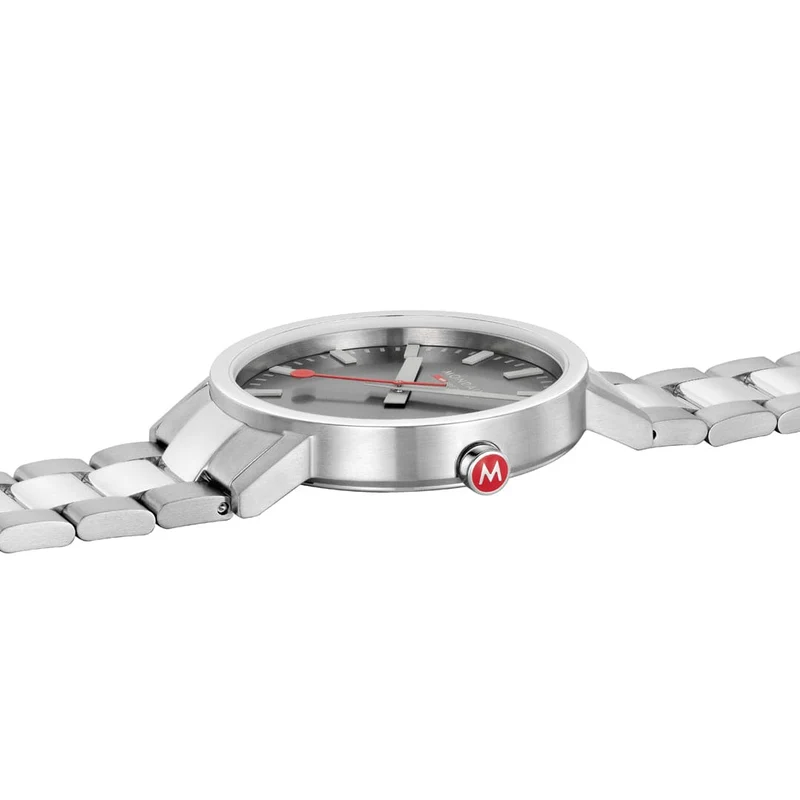 Mondaine Classic A660.30360.81SBJ Herrenuhr Silber • Saphirglas mit Antireflexbeschichtung • Swiss Made Quarzwerk