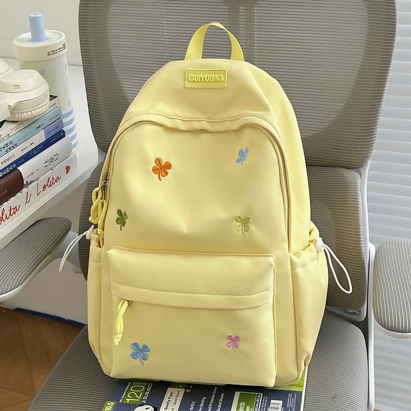 Florale gestickte Freizeit-Rucksack Karnz 1791205343