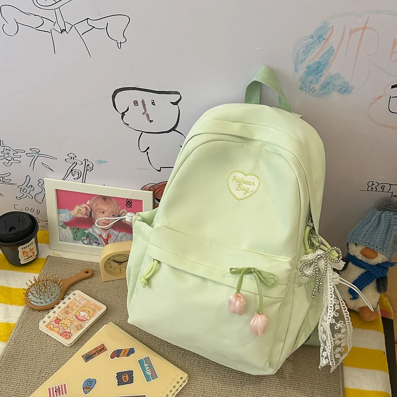 Blumenverzierte Freizeit-Rucksack Karnz