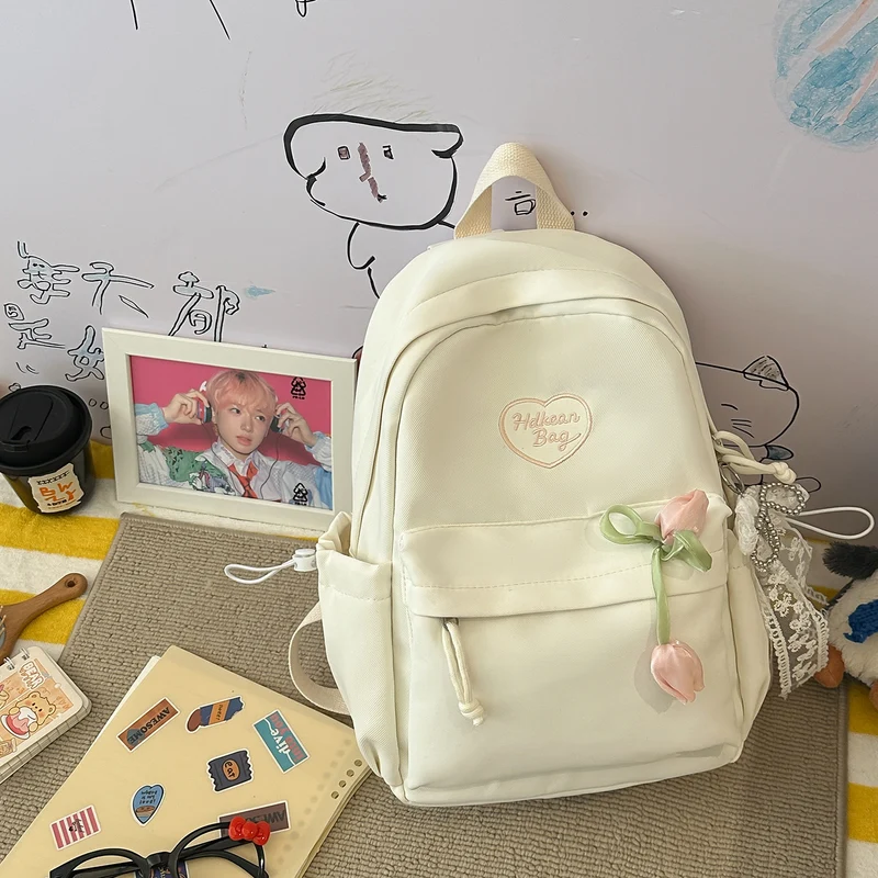 Blumenverzierte Freizeit-Rucksack Karnz