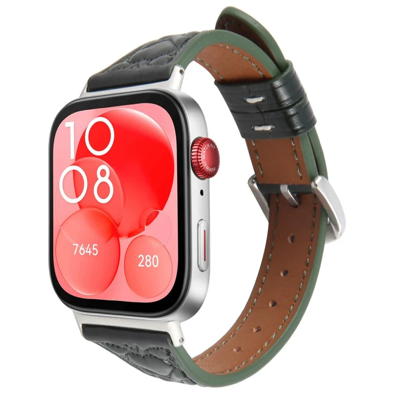 Stark Huawei Watch Fit Echtes Leder Armband