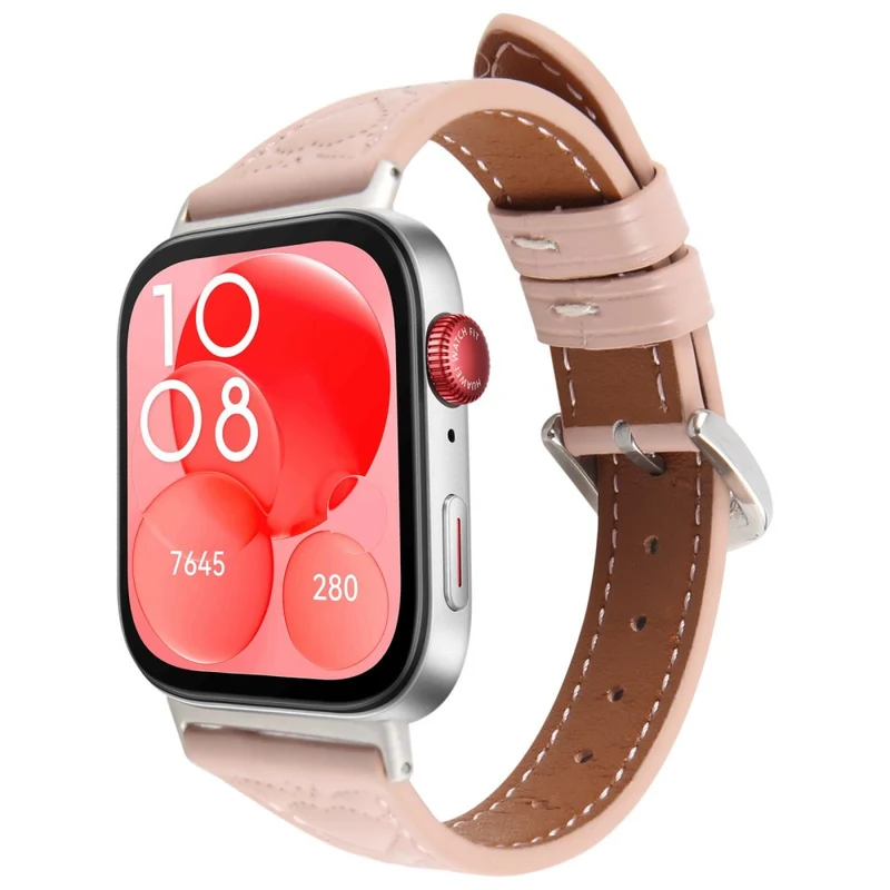 Absolut Cool Huawei Watch Fit 3 Echtes Leder Armband