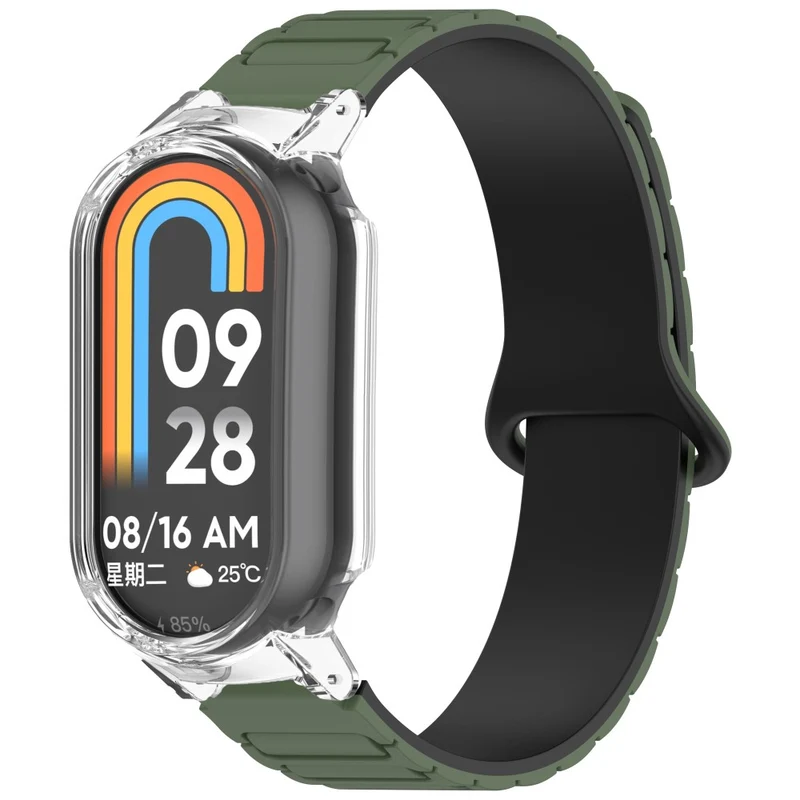 Bequem Xiaomi Mi Band 9 / Xiaomi Smart Band 8 Silikon Universell Armband