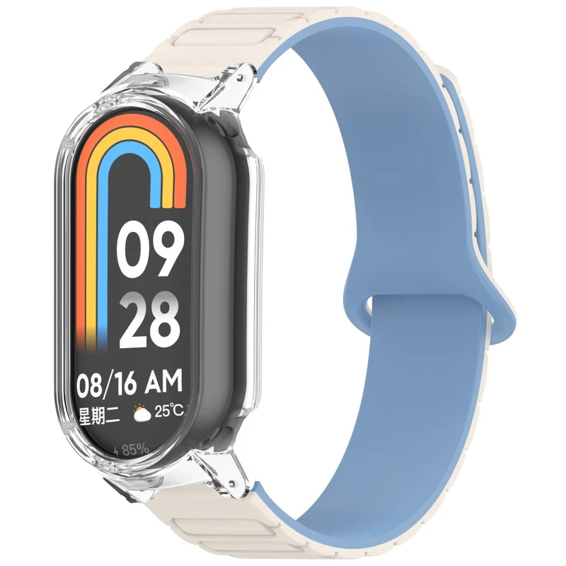 Bequem Xiaomi Mi Band 9 / Xiaomi Smart Band 8 Silikon Universell Armband