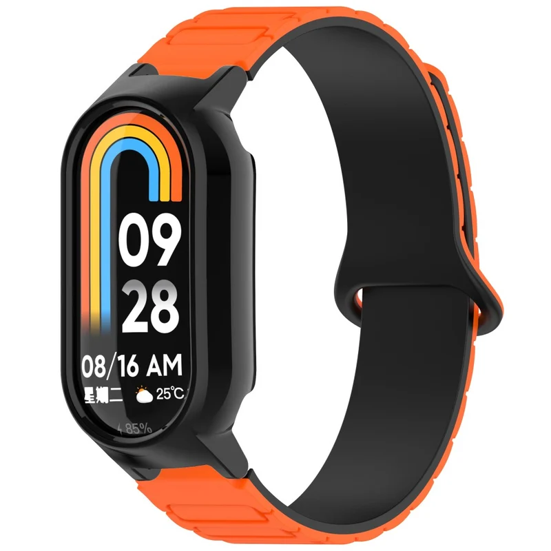 Bequem Xiaomi Mi Band 9 / Xiaomi Smart Band 8 Silikon Universell Armband