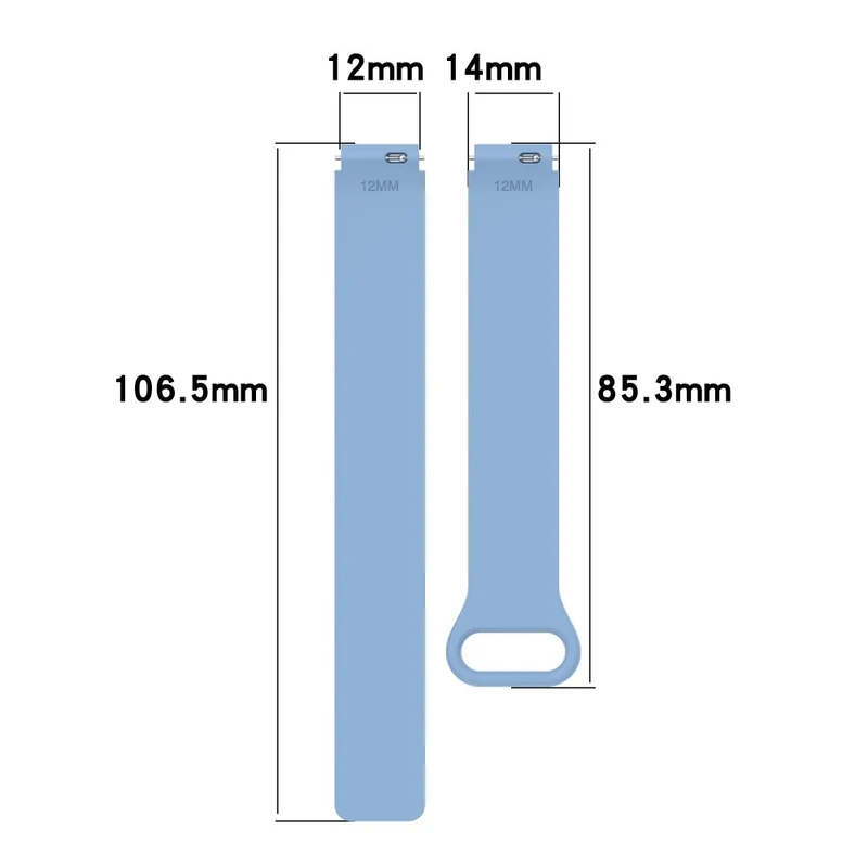 Bequem Xiaomi Mi Band 9 / Xiaomi Smart Band 8 Silikon Universell Armband