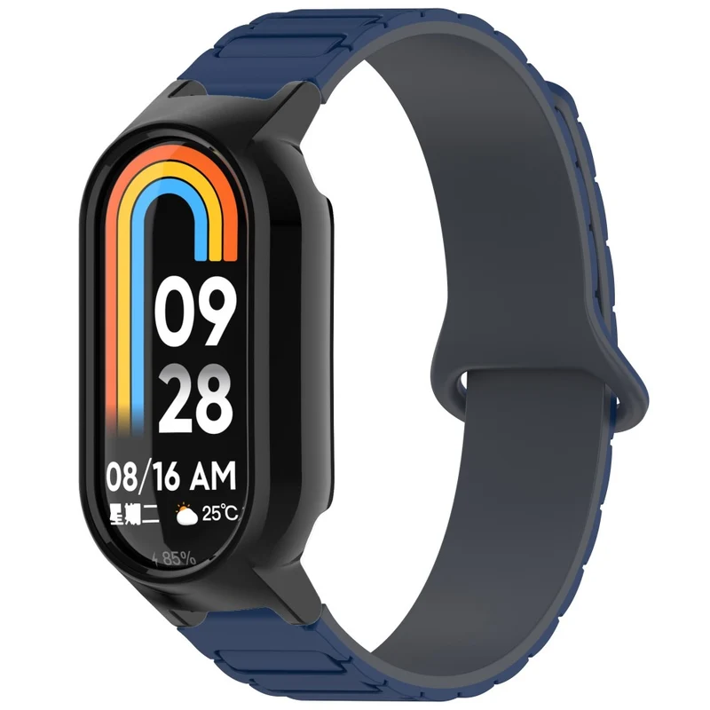 Bequem Xiaomi Mi Band 9 / Xiaomi Smart Band 8 Silikon Universell Armband