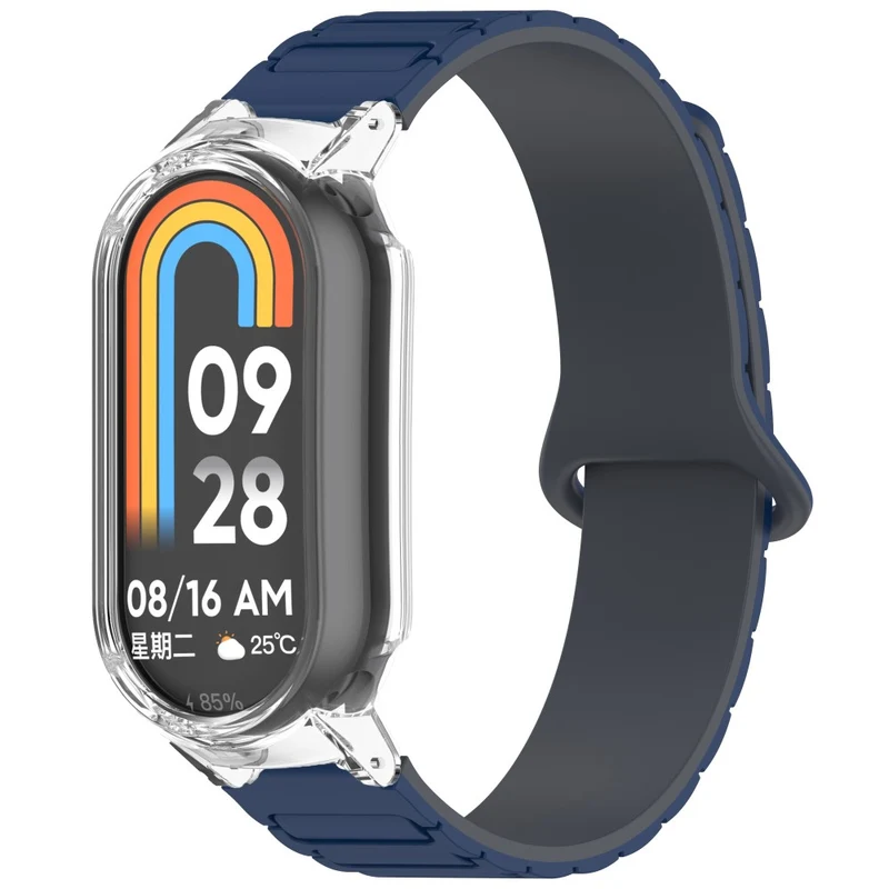 Bequem Xiaomi Mi Band 9 / Xiaomi Smart Band 8 Silikon Universell Armband