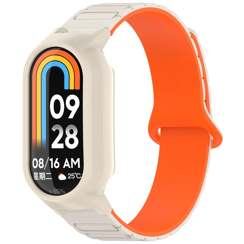 Bequem Xiaomi Mi Band 9 / Xiaomi Smart Band 8 Silikon Universell Armband