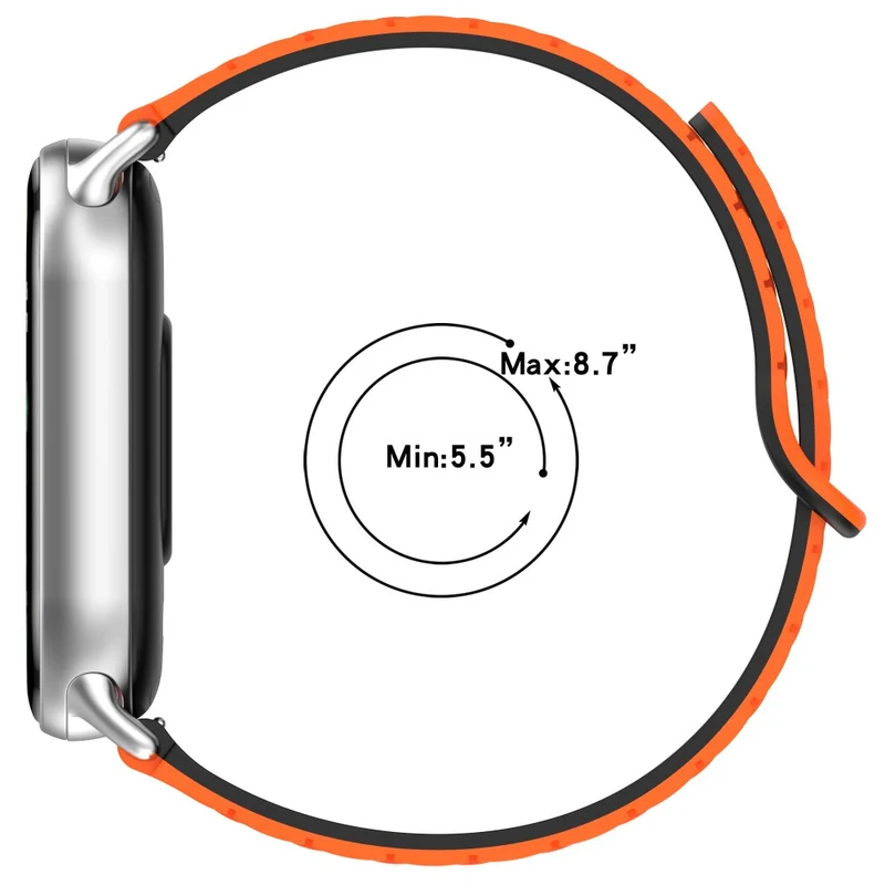 Bequem Xiaomi Mi Band 9 / Xiaomi Smart Band 8 Silikon Universell Armband