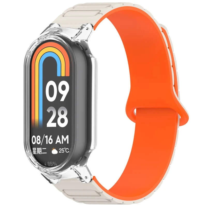 Bequem Xiaomi Mi Band 9 / Xiaomi Smart Band 8 Silikon Universell Armband