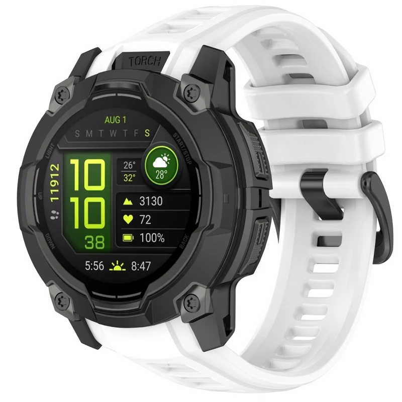 Weich Garmin Instinct 3 45mm Silikon Armband