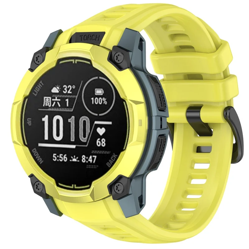 Weich Garmin Instinct 3 45mm Silikon Armband