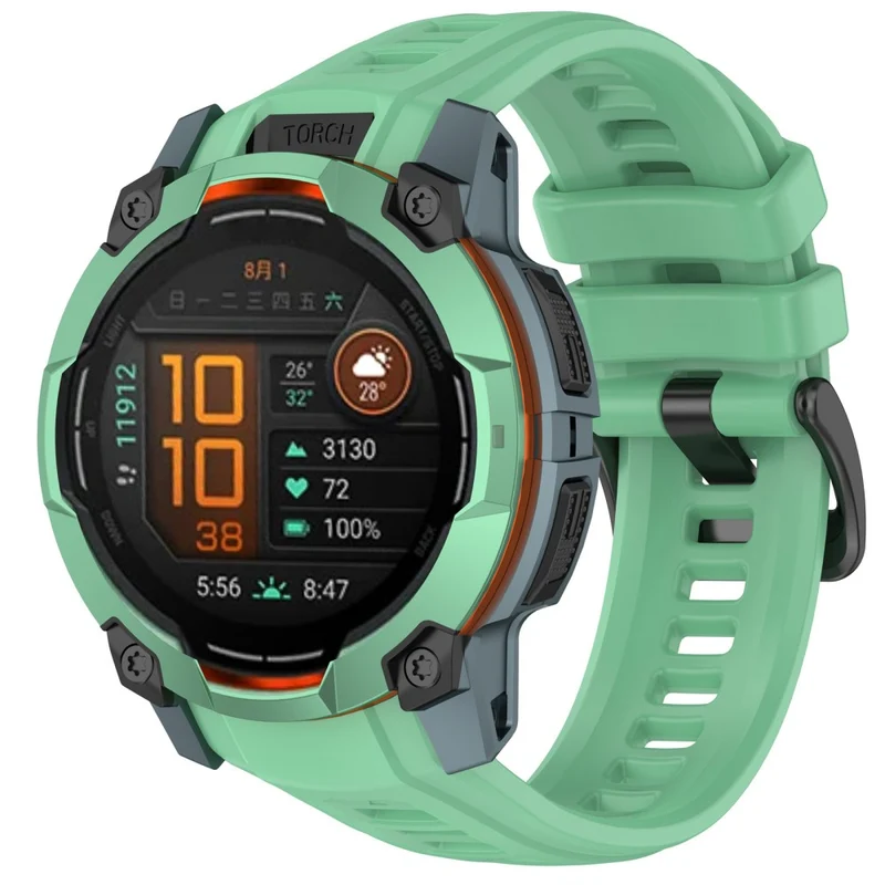 Weich Garmin Instinct 3 45mm Silikon Armband