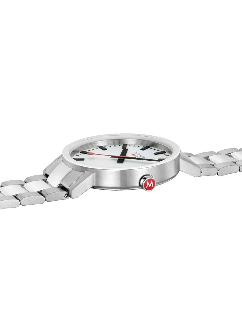 Mondaine Classic A660.30360.11SBJ Herrenuhr Silber • Saphirglas • Schweizer Quarzwerk
