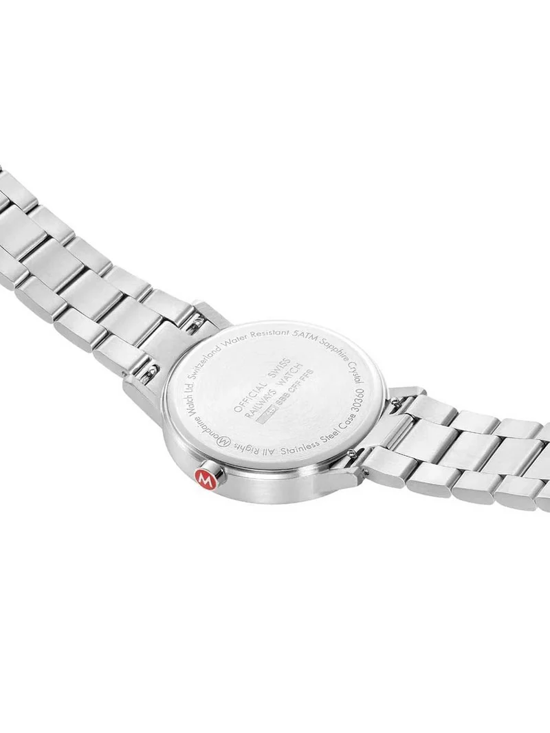 Mondaine Classic A660.30360.11SBJ Herrenuhr Silber • Saphirglas • Schweizer Quarzwerk