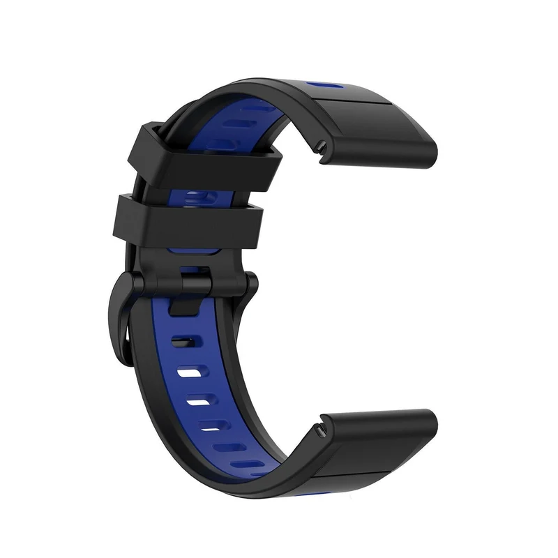 Garmin Fenix 9 - 43mm Schnallen-Sportarmband (Schwarz/Blau)