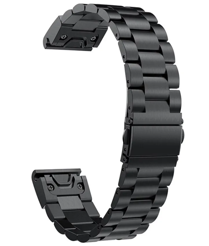 Garmin Fenix 9 - 43mm Stahlarmband (Schwarz)