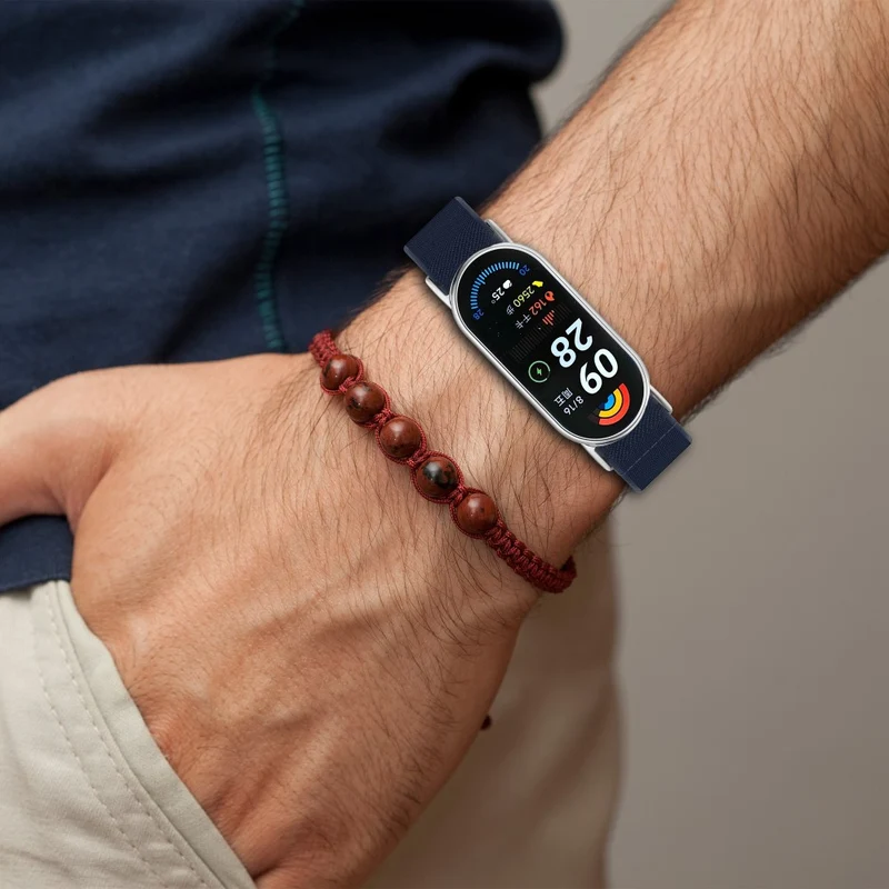 Super Stylisch Xiaomi Smart Band 9 / Xiaomi Smart Band 8 Nylon Universell Armband