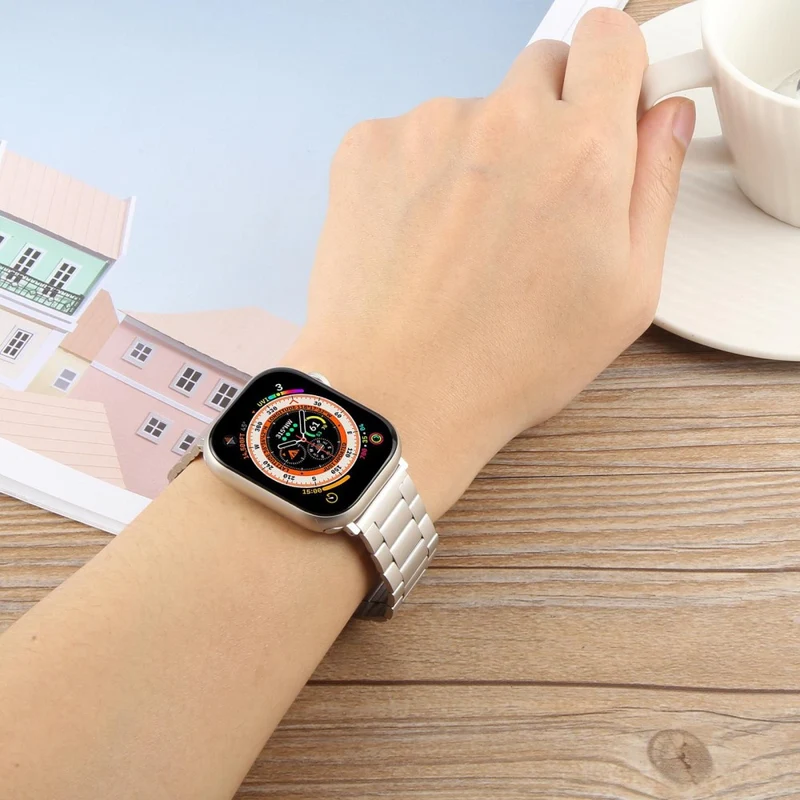 Sehr Angenehm Apple Smartwatch Metall Universell Armband