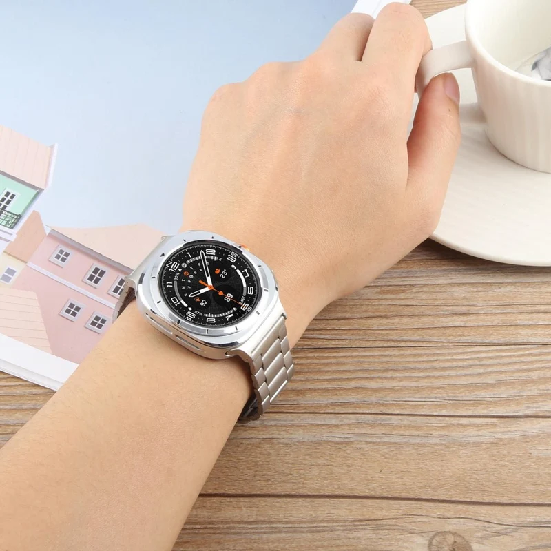 Unglaublich Ordentlich Samsung Galaxy Watch Ultra 47mm Metall Armband