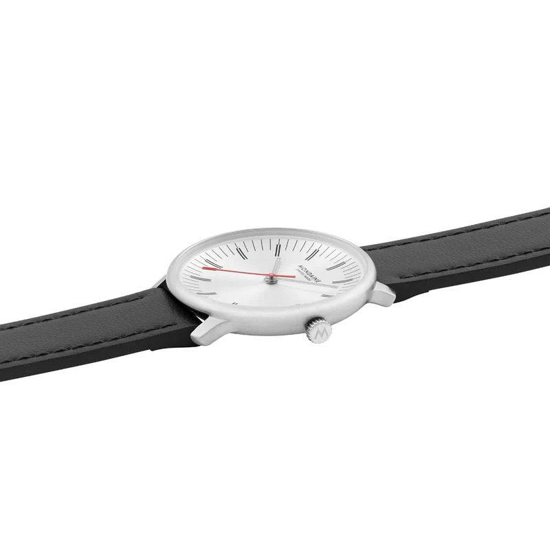 Mondaine Doppio MLE.33110.LBV Damenuhr Schwarz • Saphirglas • Swiss Made
