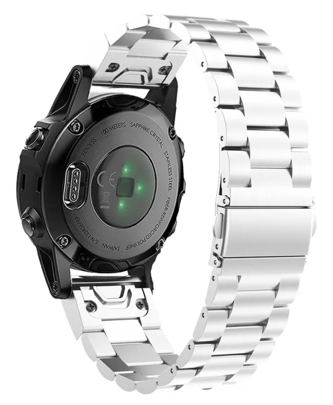 Garmin Fenix 9 Pro - 43mm Stahlarmband (Silber)