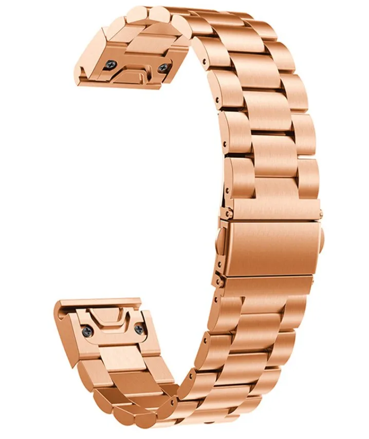 Garmin Fenix 9 Pro - 43mm Stahlarmband (Roségold)