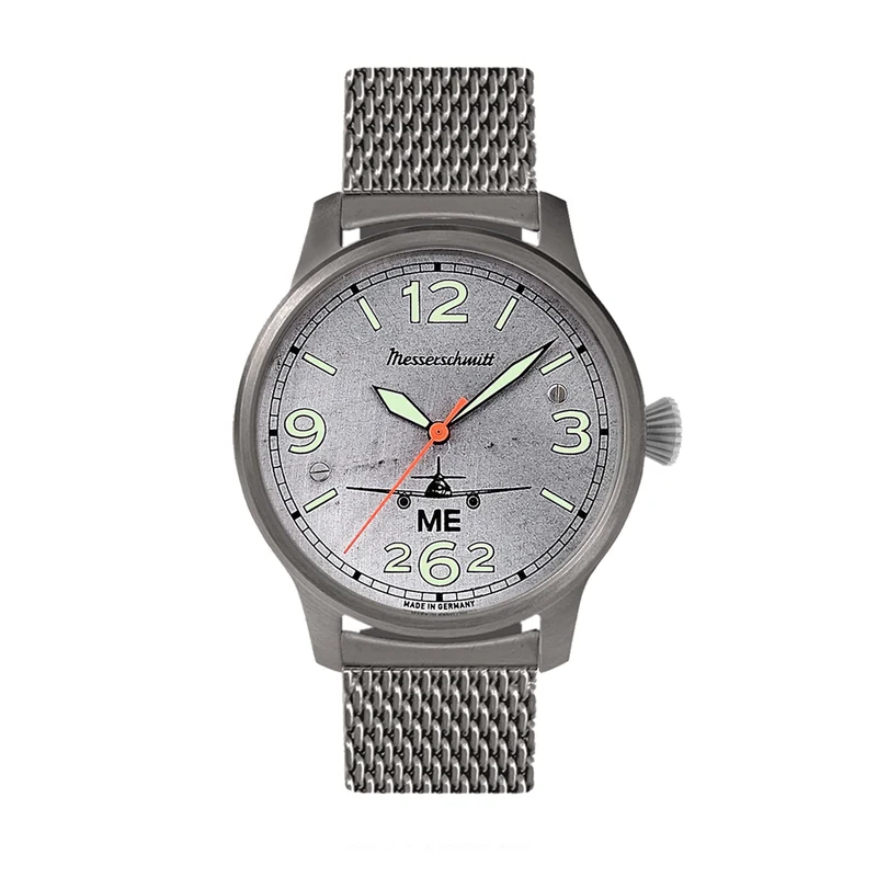Messerschmitt ME 262 ME-262-42EXTREMA Herren Armbanduhr Brüniert • Automatikwerk ARISTOMATIC SW 200-1 • Limited Edition 262 Stück