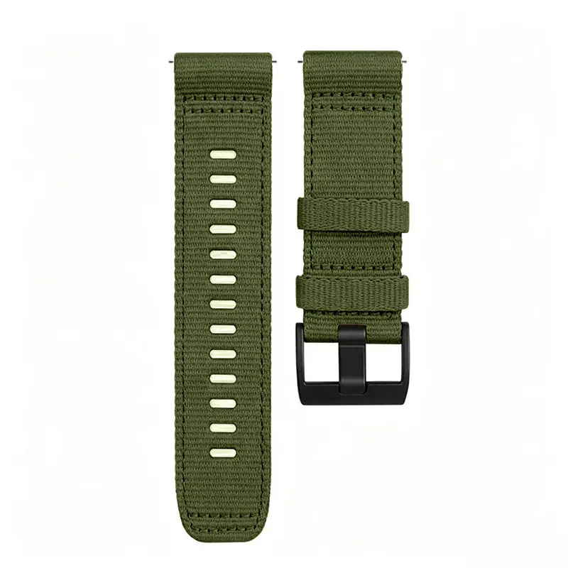 Garmin Venu X1 Nylon-Schnallenarmband (Grün)