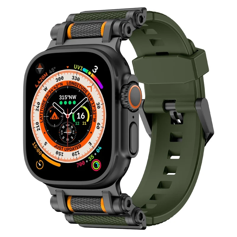 Bequem Apple Smartwatch Silikon Universell Armband