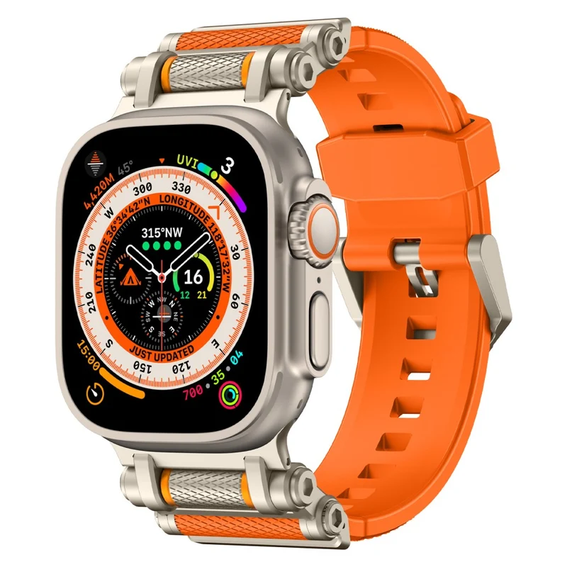 Bequem Apple Smartwatch Silikon Universell Armband