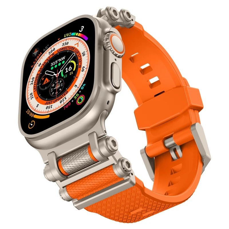Bequem Apple Smartwatch Silikon Universell Armband