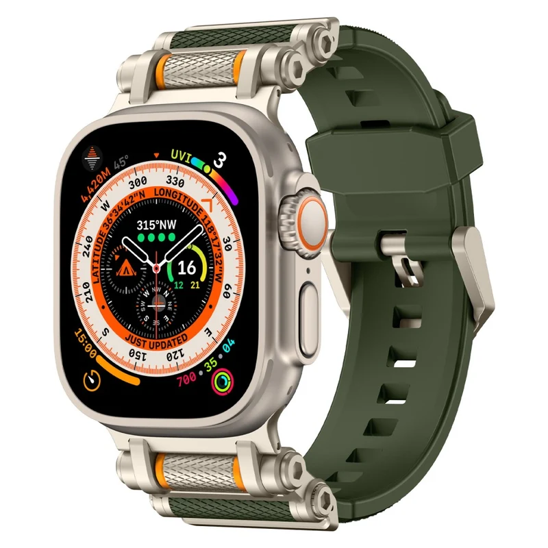 Bequem Apple Smartwatch Silikon Universell Armband