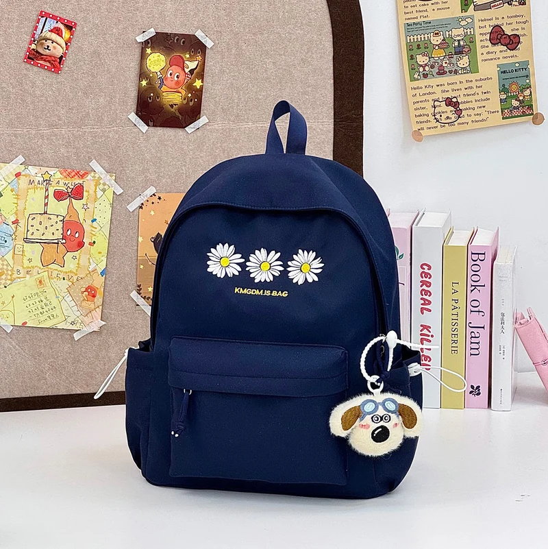 Bestickter Floral-Rucksack Karnz