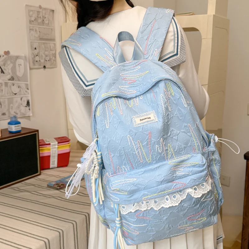 Eingestickter Mode-Rucksack Karnz