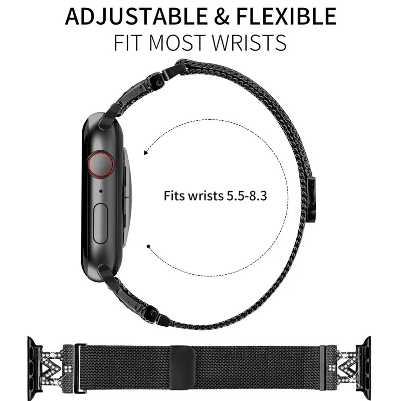Unglaublich Elegant Apple Smartwatch Metall Universell Armband