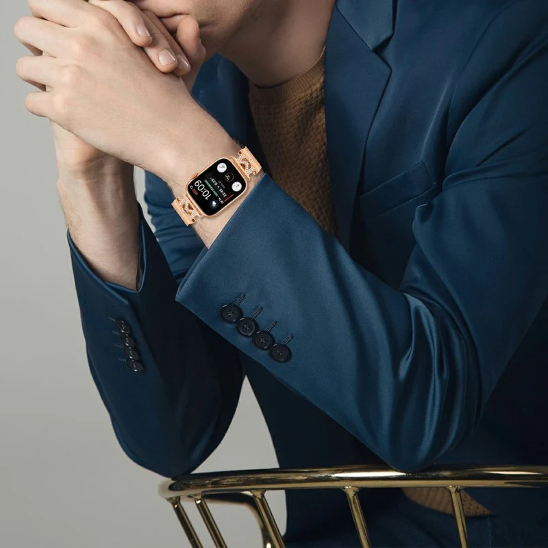 Unglaublich Elegant Apple Smartwatch Metall Universell Armband