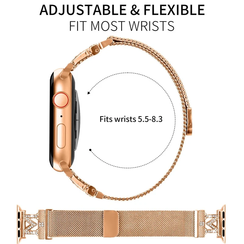 Unglaublich Elegant Apple Smartwatch Metall Universell Armband