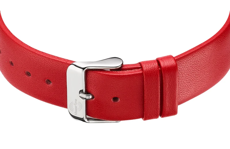Master Time Daily MTLA-10918-11L Damen Armbanduhr Rot • Funk-Quarzwerk • Mineralglas