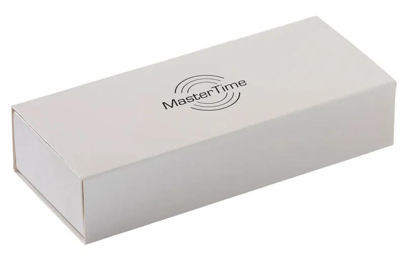 Master Time Basic MTLA-10577-24L Damen Armbanduhr Schwarz • Funkuhr mit Datum • Mineralglas