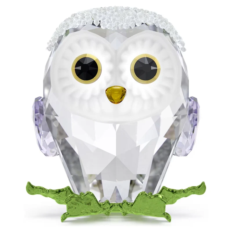 Swarovski Dekofigur Idyllia Baby Eule Kristall Weiß 5684483