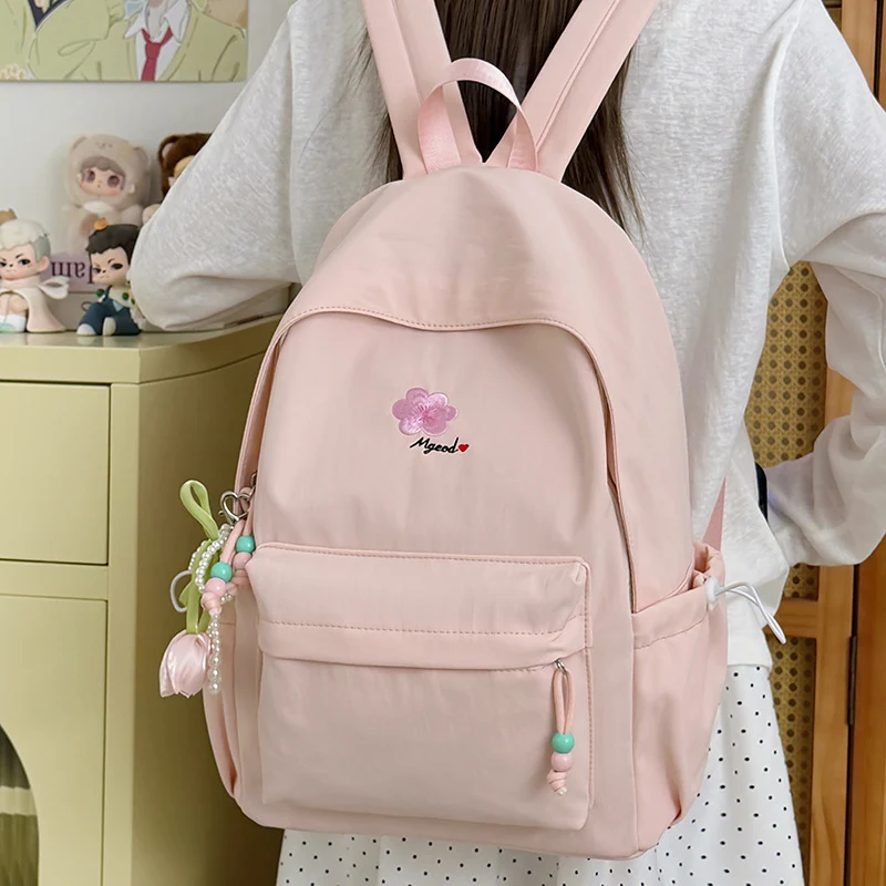 Elegante Floral Verzierte Rucksack Karnz