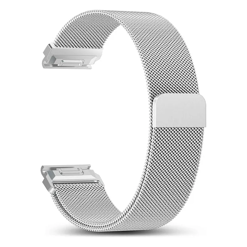 Garmin Fenix 9 Pro - 47mm Premium Milanese Armband (Silber)